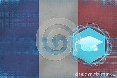 France education. University concept. Stock Photo