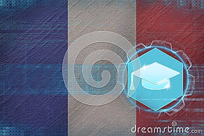 France education. University concept. Stock Photo