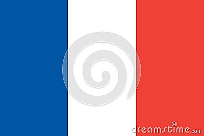 France flag vector Vector Illustration