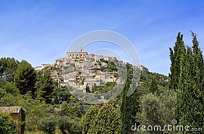 France, Gordes village Stock Photo