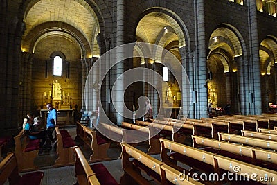 France Monaco Monte Carlo Saint Charles Church Interior Religious Architecture French Lifestyle Saint Nicholas Cathedral Editorial Stock Photo