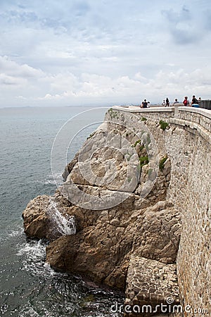 France, Nizza, Nice city. Editorial Stock Photo