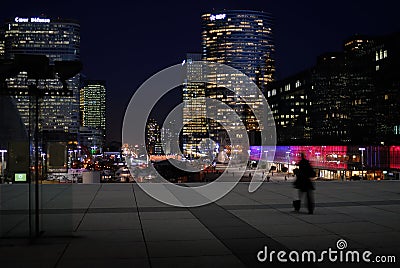 France, Paris, La Defense Editorial Stock Photo