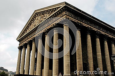 France, Paris: La Madeleine Stock Photo