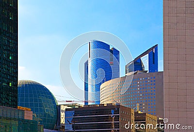 France, paris-New Paris- la defense Stock Photo