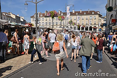 France, the picturesque city of Saint Germain en Laye Editorial Stock Photo