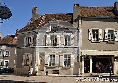 France, picturesque city of Sancerre in Cher Editorial Stock Photo