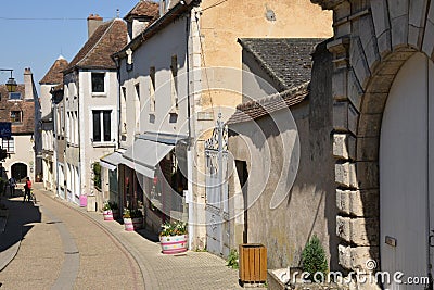 France, picturesque city of Sancerre in Cher Editorial Stock Photo