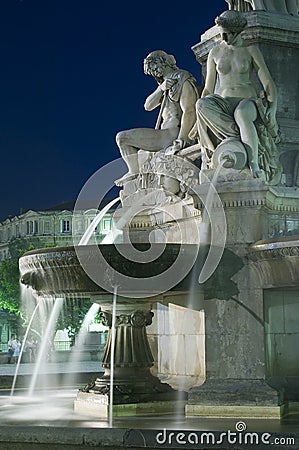 France - Provence - Nimes Stock Photo