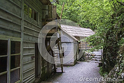 Franja Partisan Hospital Stock Photo