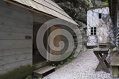 Franja Partisan Hospital Stock Photo