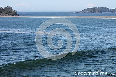 Frank Island Wickaninnish Island Rosie Bay Stock Photo