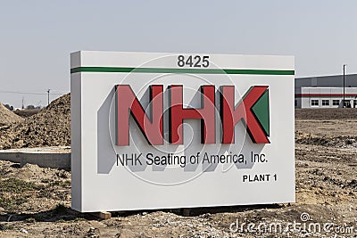 NHK Seating of America plant. NHK Seating is a supplier for Subaru of Indiana Automotive Editorial Stock Photo