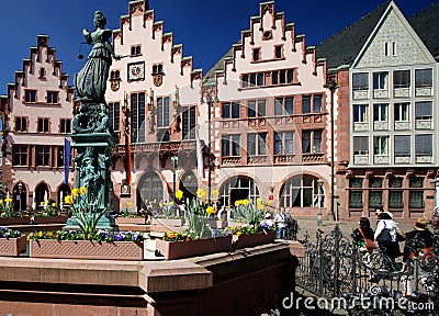 Frankfurt City Hall Editorial Stock Photo