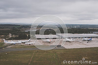 Frankfurt Hahn airport Editorial Stock Photo