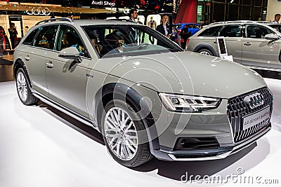 Audi A4 allroad quattro car Editorial Stock Photo