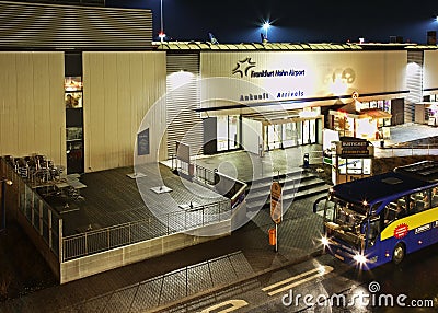 Frankfurt-Hahn Airport in Germany Editorial Stock Photo