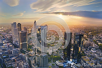 Frankfurt am Main. Stock Photo