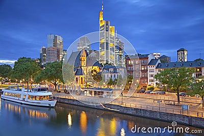 Frankfurt am Main. Stock Photo