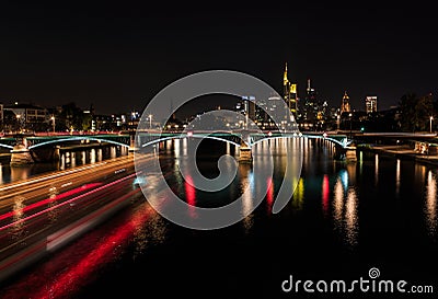 Frankfurt am Main - Skyline Stock Photo