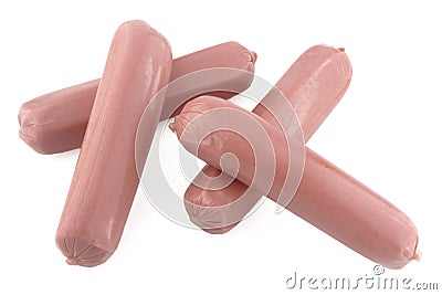 Frankfurter sausages Stock Photo