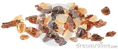 Frankincense dhoop, a natural aromatic resin Stock Photo