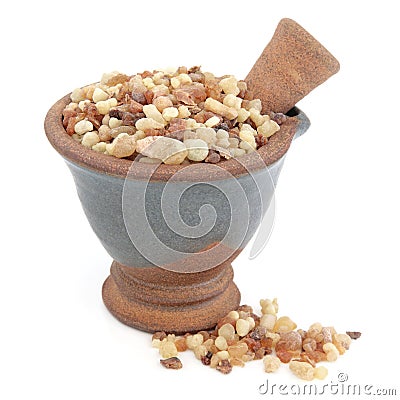 Frankincense and Myrrh Stock Photo