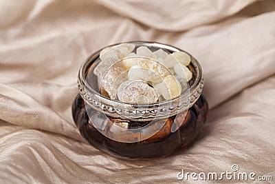 Frankincense resin Stock Photo