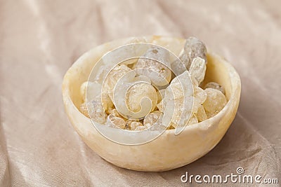 Frankincense resin Stock Photo