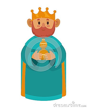 frankincense wise men character Stock Photo