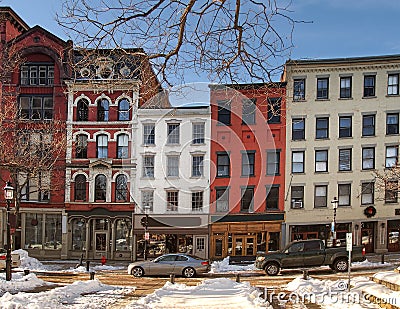 The Franklin Buildings Stock Photo