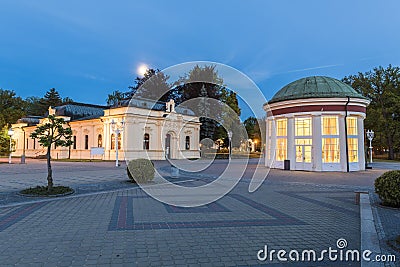 Frantisek spring pavilion Stock Photo