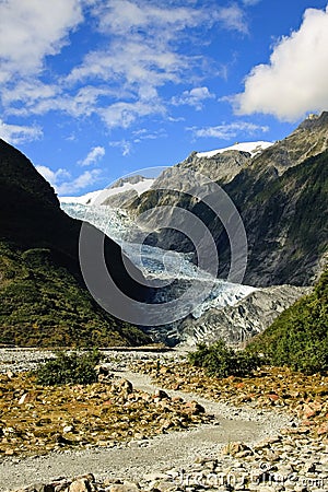 Franz Joseph Glacier Stock Photo