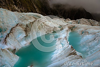 Franz Joseph Glacier, New Zealand Stock Photo