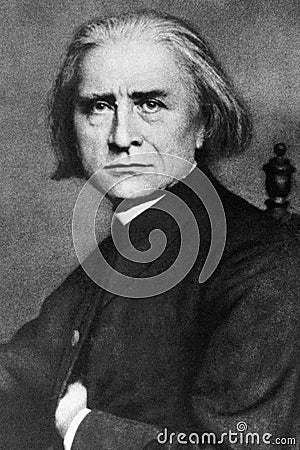 Franz Liszt Editorial Stock Photo