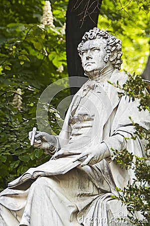 Franz Schubert Stock Photo