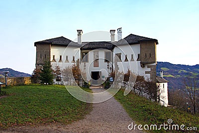 FranziskischlÃ¶ssl on Kapuzinerberg, Salzburg Stock Photo