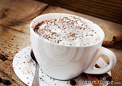 Frappuccino Cup of Coffee Stock Photo