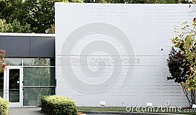 Fraternal Order of Police Building Editorial Stock Photo