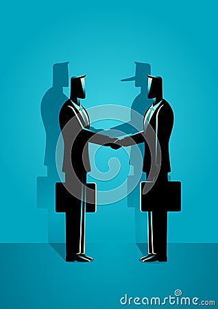 Fraud Agreement Concept Vector Illustration