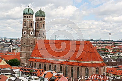 Frauenkirche, Munich Stock Photo