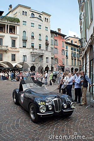 Frazer Nash Fast Tourer at Mille Miglia 2015 Editorial Stock Photo