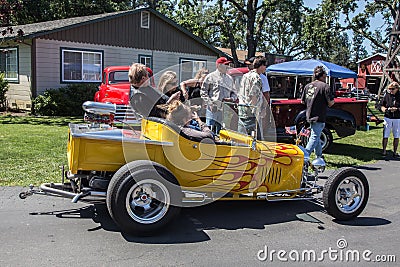 Fred Stokes Ranch Car Show 2014 Editorial Stock Photo