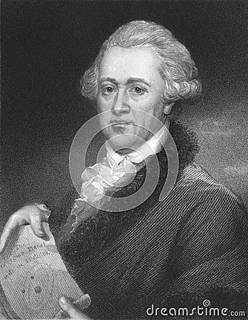 Frederick William Herschel Editorial Stock Photo