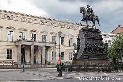 Frederik the Great Berlin Germany Editorial Stock Photo