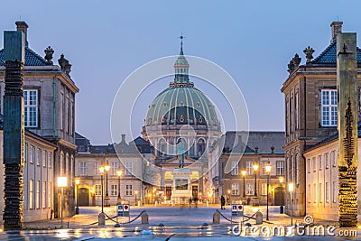 Frederik`s Church Copenhagen Denmark Stock Photo