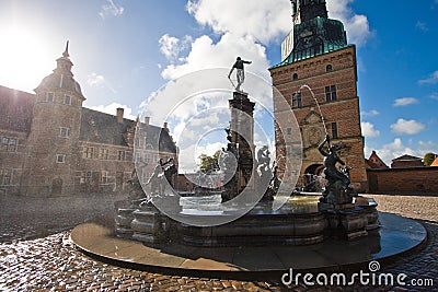 Frederiksborg Castle Stock Photo