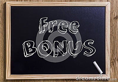 Free Bonus Stock Photo