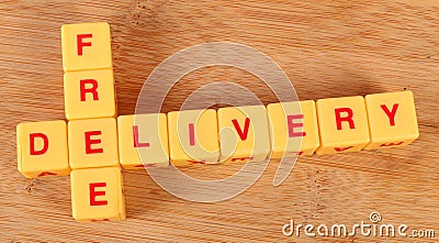 Free delivery Stock Photo