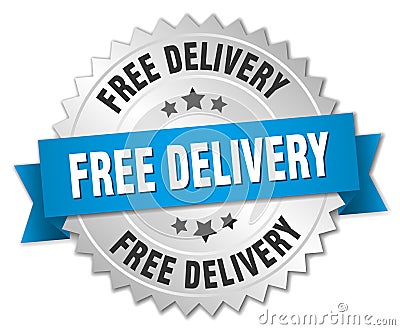 free delivery Vector Illustration